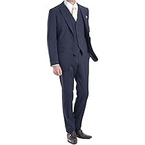 Amazon.co.jp: [MARUTOMI] スリーピーススーツ メンズ 洗える
